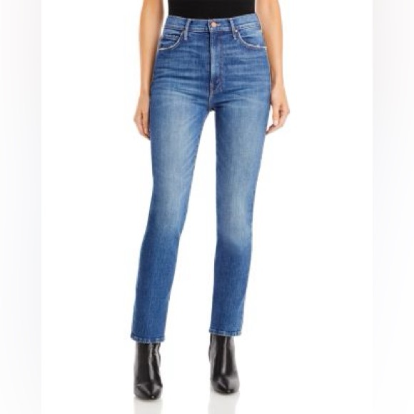 MOTHER Denim - MOTHER The Swooner Rascal Ankle Jeans in Where Is My Mind? Size 34